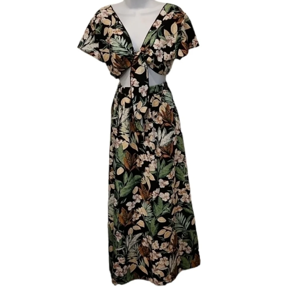 2 Piece Floral Skirt and Top Set